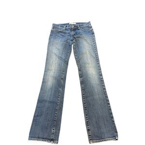 Paper Denim & Cloth Women's Jeans Size 8/29 Blue Cotton Blend Straight Leg